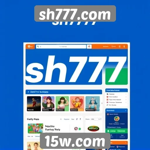Análise da interface de usuário do sh777.com